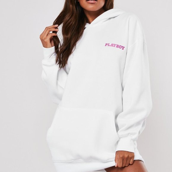 Missguided Oversized Hoodie Dress 